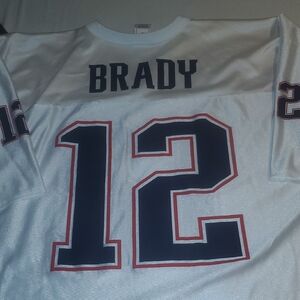 NFL White and Blue Jersey Tag